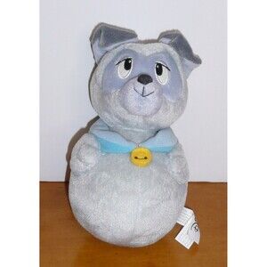 Disney Percy The Pug Pocahontas Plush Toy Dog SEGA Prize Bowling Pin Shape RARE